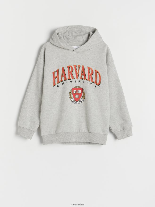 Reserved Boys Sweatshirt P6H08T2010 Apparel Light Grey