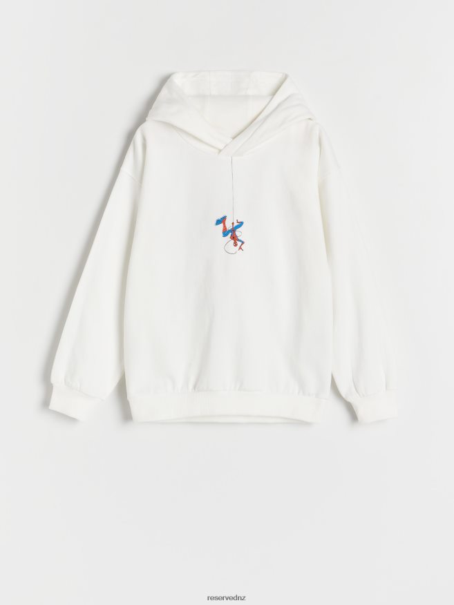 Reserved Boys Sweatshirt P6H08T2063 Apparel Cream