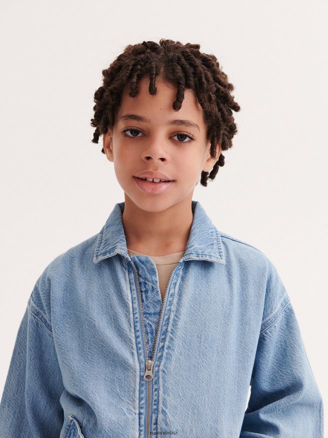 Reserved Boys Bomber Jacket P6H08T2112 Apparel Blue