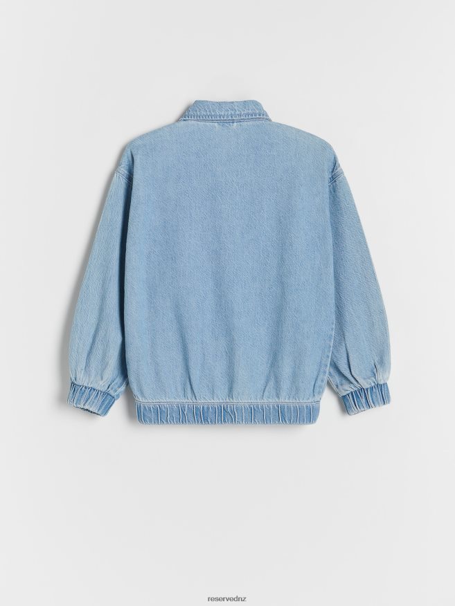 Reserved Boys Bomber Jacket P6H08T2112 Apparel Blue