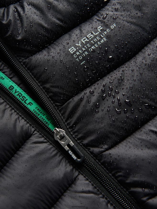 Reserved Boys Quilted Jacket With Hood P6H08T2039 Apparel Black