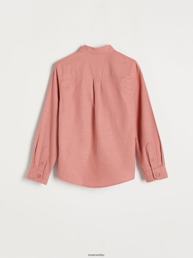 Reserved Boys Elegant Regular Fit Shirt P6H08T2217 Apparel Carmine