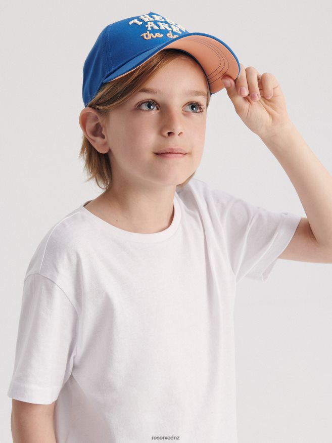 Reserved Boys Basic Plain T-Shirt P6H08T2159 Apparel White