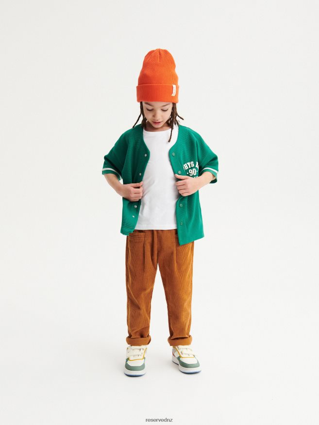 Reserved Boys Cotton T-Shirt P6H08T2052 Apparel White