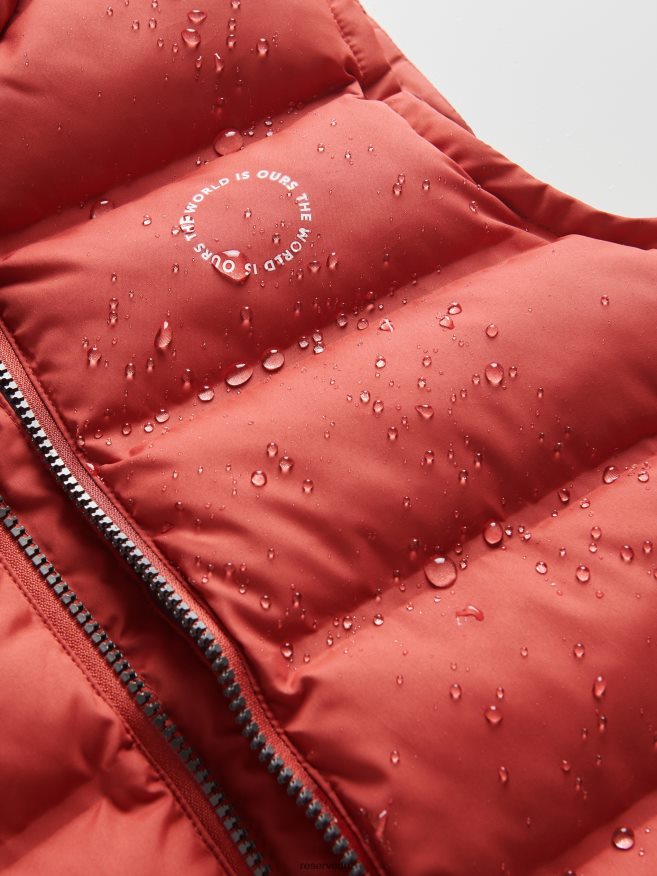 Reserved Boys Insulated Quilted Vest P6H08T2025 Apparel Red