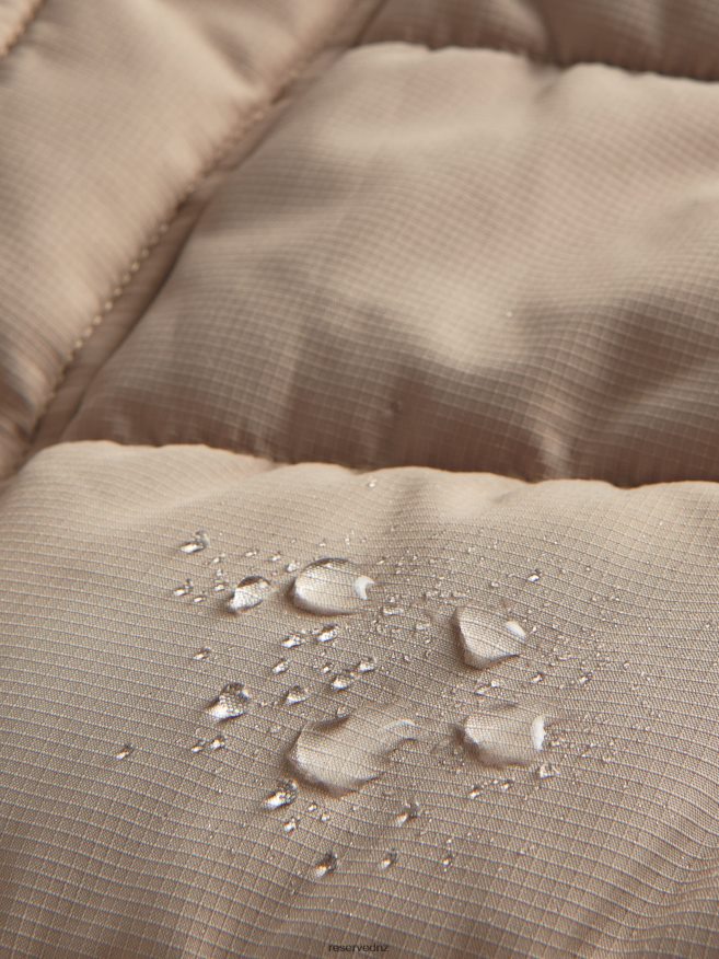 Reserved Boys Quilted Vest With Hood P6H08T2168 Apparel Beige