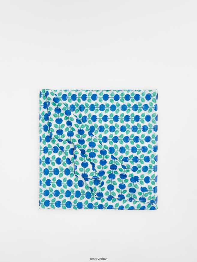 Reserved Girls Patterned Neckerchief P6H08T1882 Accessory White