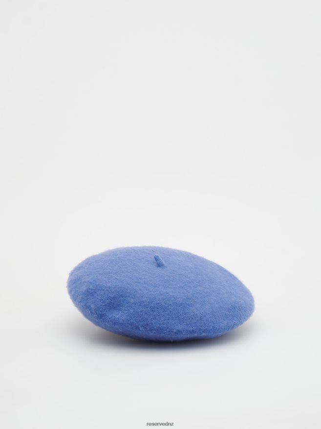 Reserved Girls Wool Beret P6H08T1865 Accessory Hyacinth