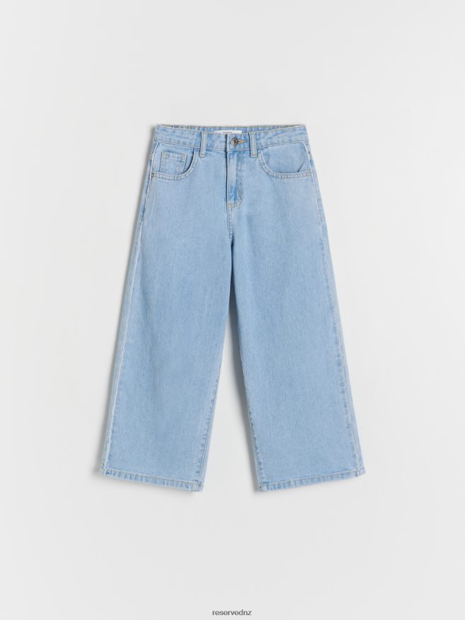 Reserved Girls Classic Denim Slouchy Trousers P6H08T1854 Apparel Blue
