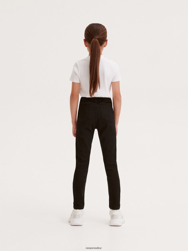 Reserved Girls Skinny High Waist Jeans P6H08T1717 Apparel Black