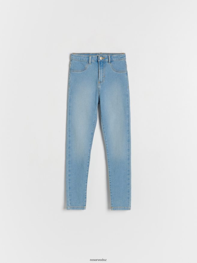 Reserved Girls Skinny High Waist Jeans P6H08T1778 Apparel Blue