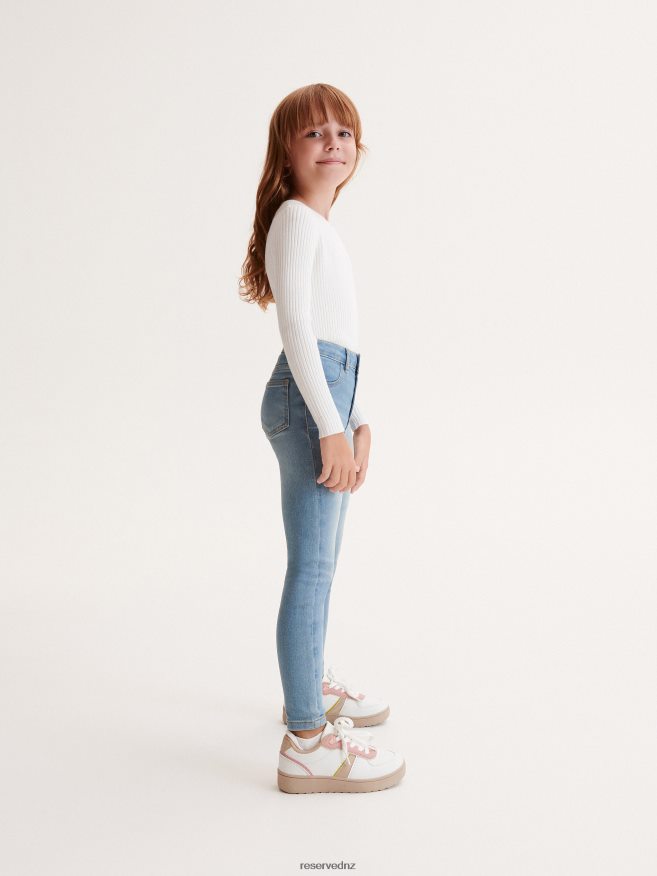Reserved Girls Skinny High Waist Jeans P6H08T1778 Apparel Blue