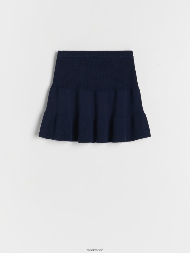 Reserved Girls Jersey Skirt P6H08T1826 Apparel Navy