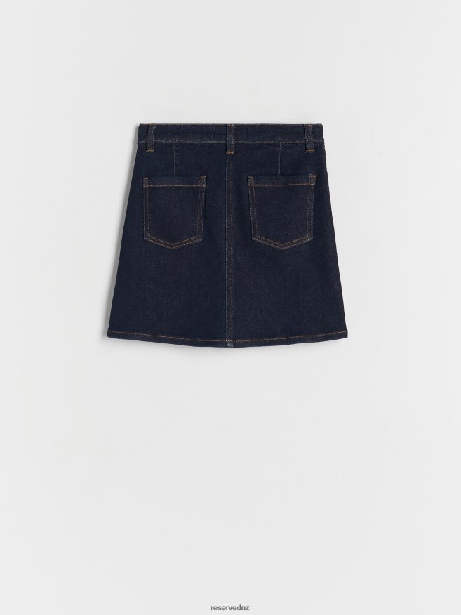 Reserved Girls Skirt P6H08T1741 Apparel Navy