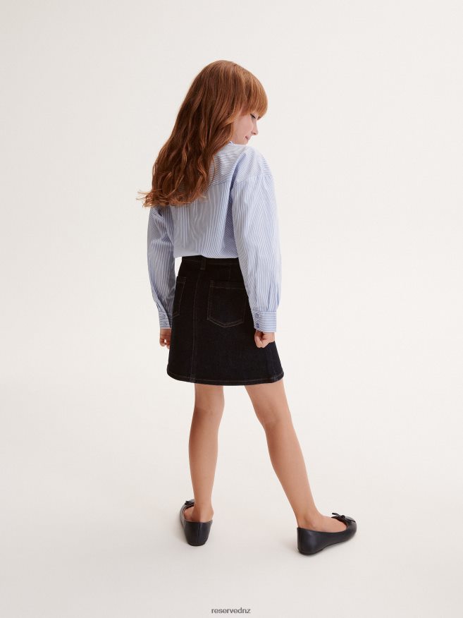 Reserved Girls Skirt P6H08T1741 Apparel Navy