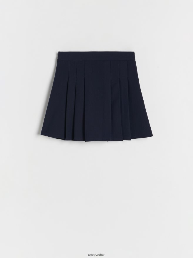 Reserved Girls Skirt P6H08T1803 Apparel Navy