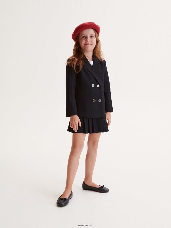 Reserved Girls Skirt P6H08T1803 Apparel Navy