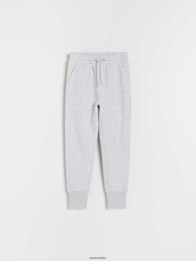 Reserved Girls Sweatpants P6H08T1894 Apparel Light Grey