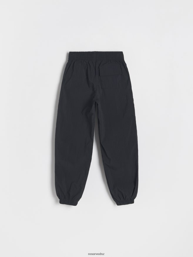 Reserved Girls Trousers P6H08T1730 Apparel Black
