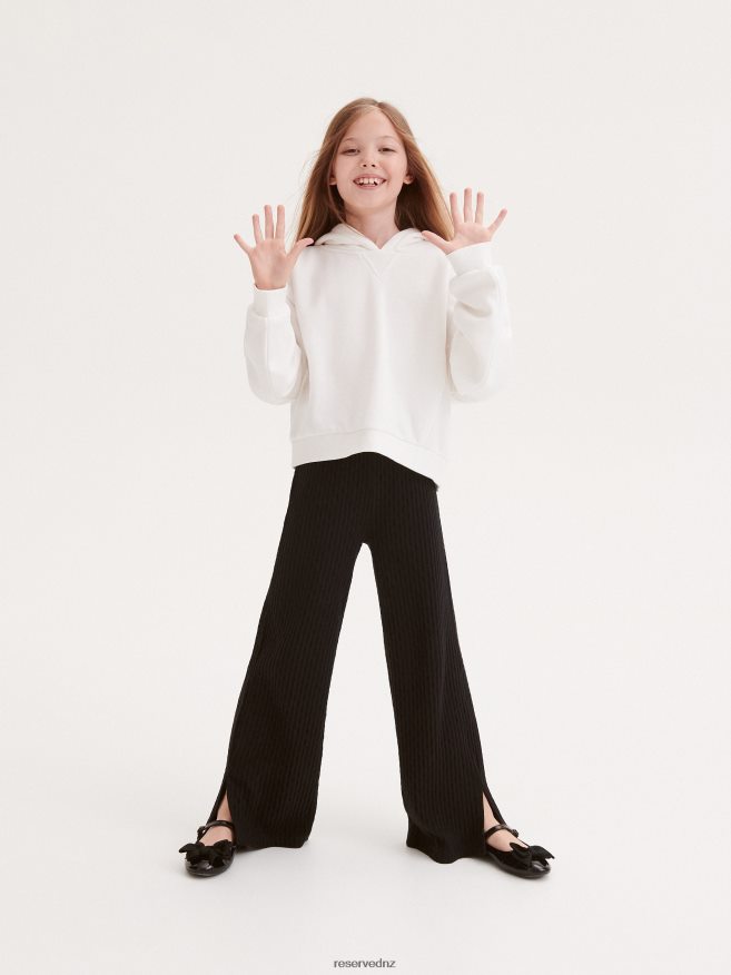 Reserved Girls Trousers P6H08T1745 Apparel Black