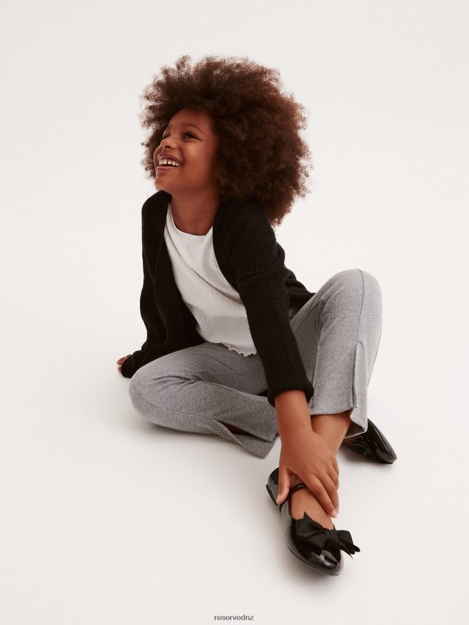 Reserved Girls Trousers P6H08T1795 Apparel Light Grey