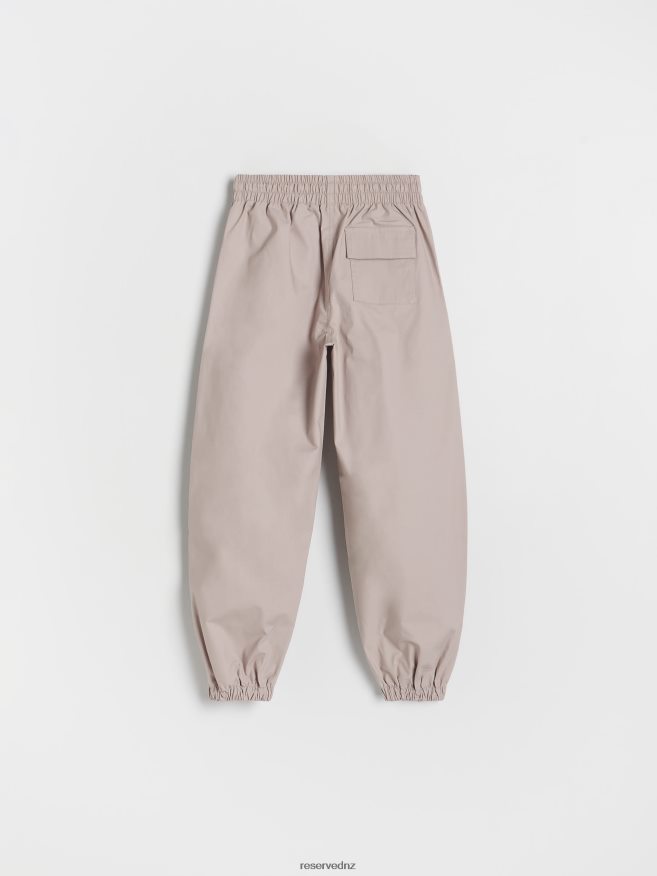 Reserved Girls Trousers P6H08T2000 Apparel Coffee