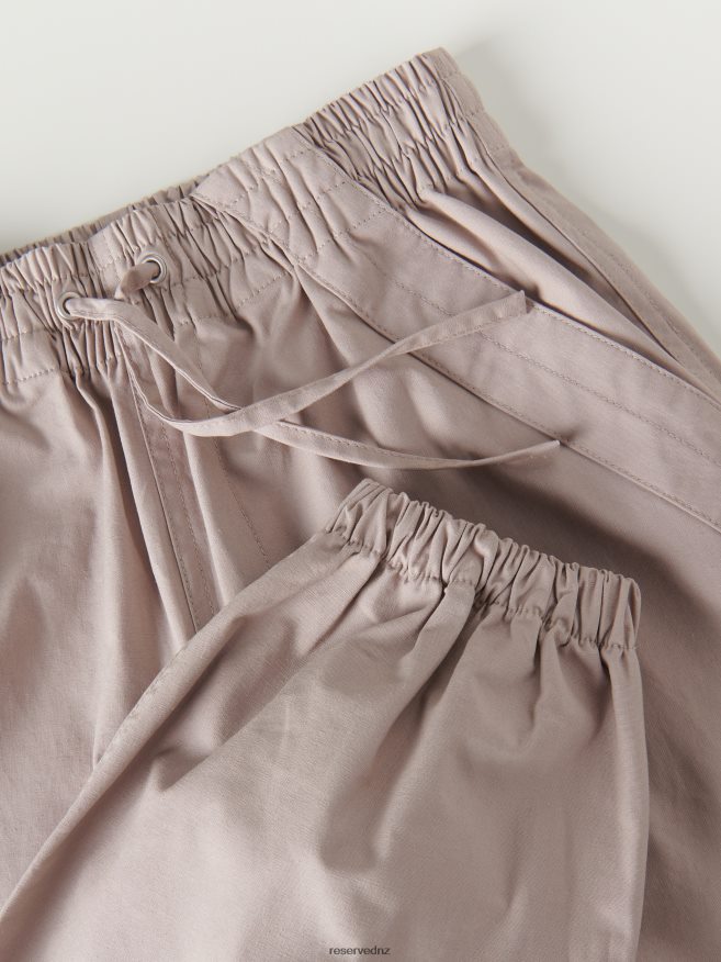 Reserved Girls Trousers P6H08T2000 Apparel Coffee