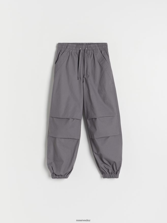 Reserved Girls Trousers P6H08T2002 Apparel Dark Grey