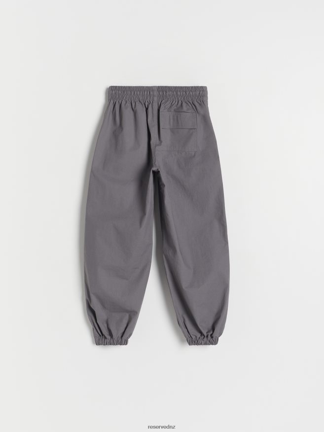 Reserved Girls Trousers P6H08T2002 Apparel Dark Grey