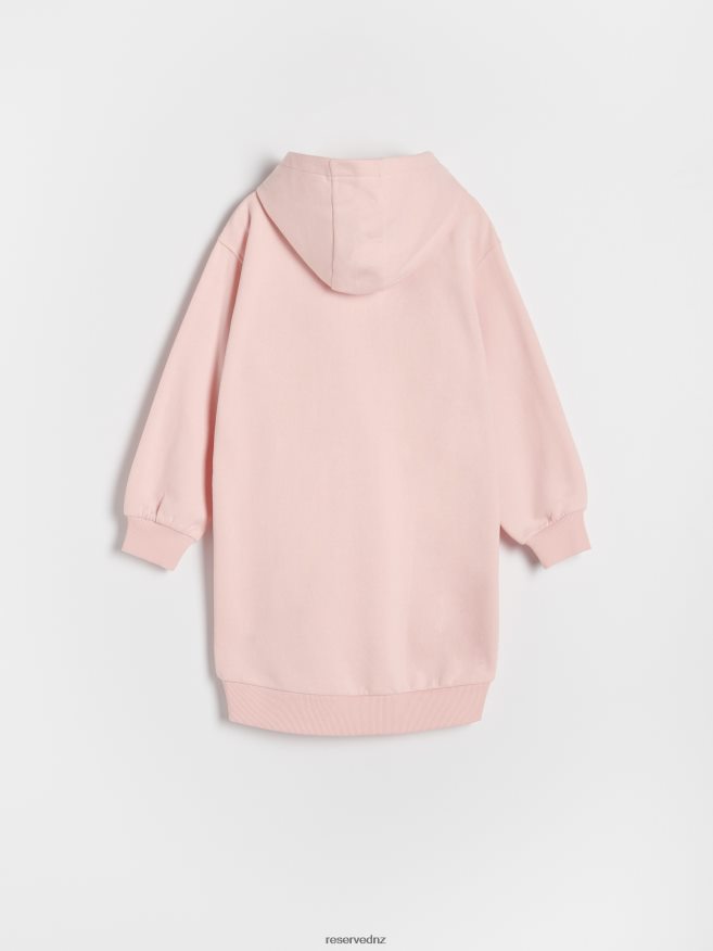 Reserved Girls Pokemon Hoodie P6H08T1911 Apparel Pastel Pink