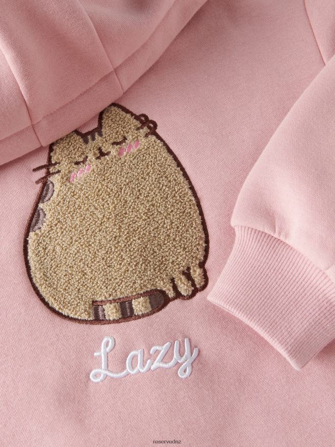 Reserved Girls Pusheen Jersey Dress P6H08T1875 Apparel Dusty Rose