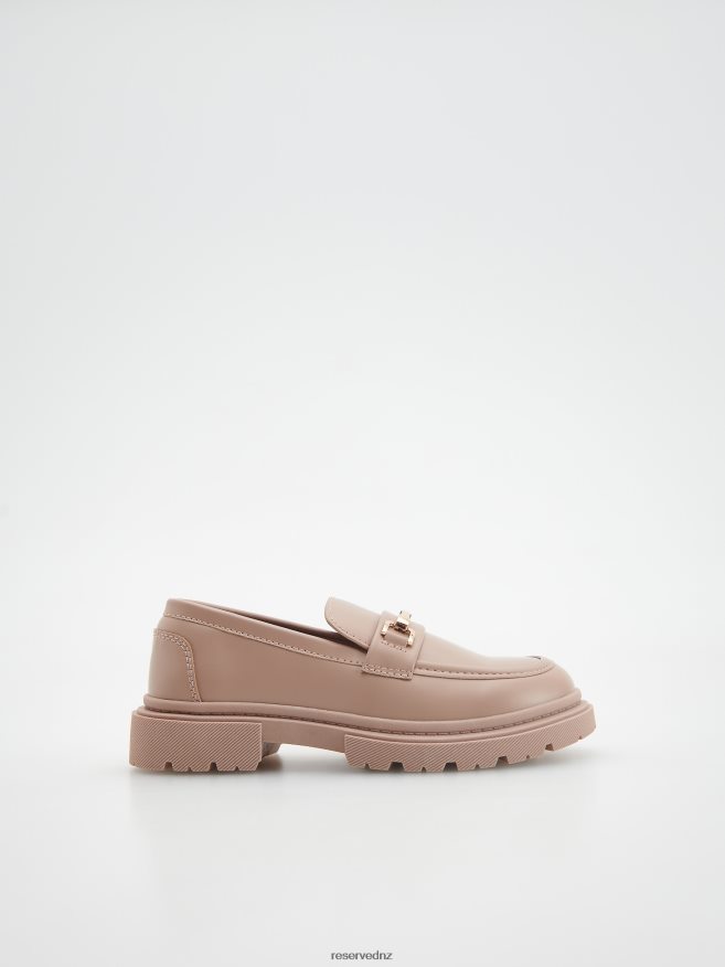 Reserved Girls Loafers P6H08T1756 Shoes Beige