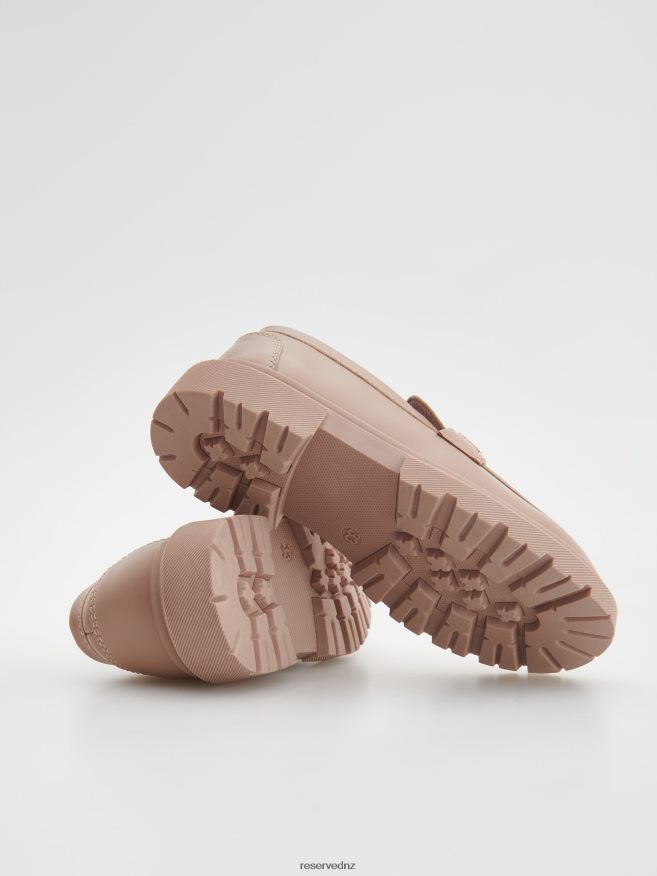 Reserved Girls Loafers P6H08T1756 Shoes Beige