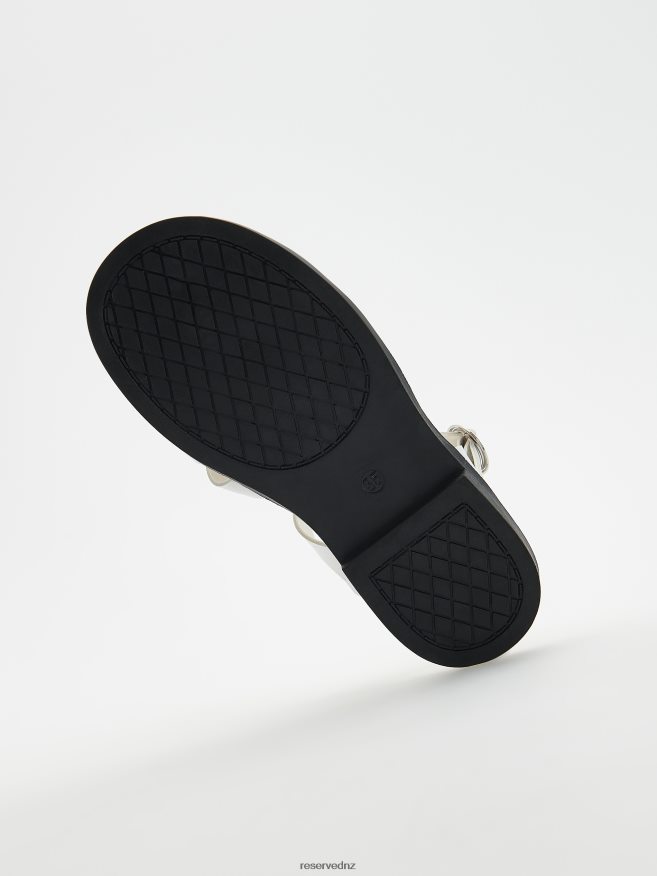 Reserved Girls Roman Style Buckled Sandals P6H08T1991 Shoes White