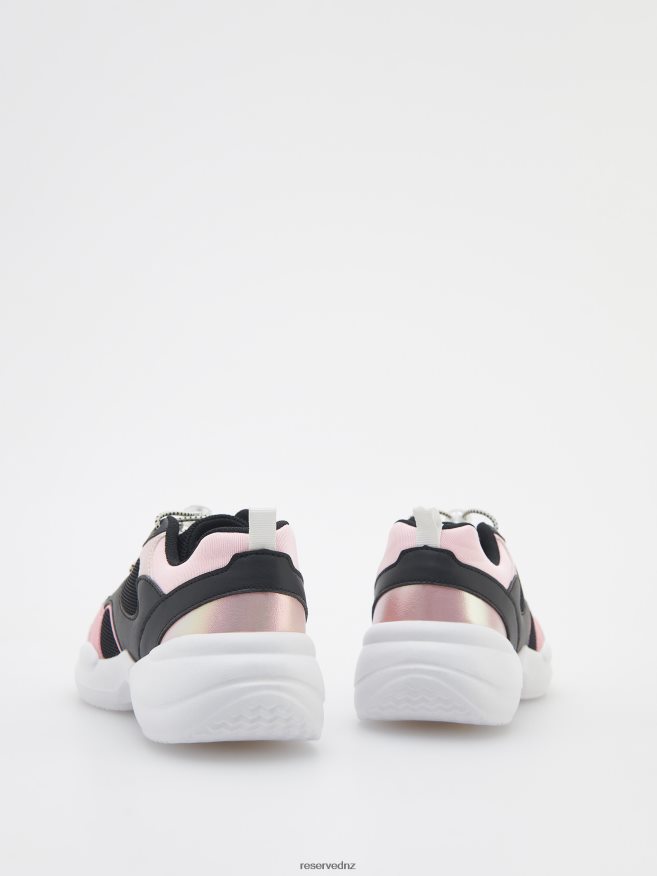 Reserved Girls Trainers P6H08T1900 Shoes Black