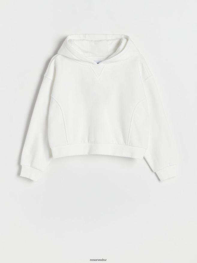 Reserved Girls Hoodie P6H08T1929 Apparel Cream