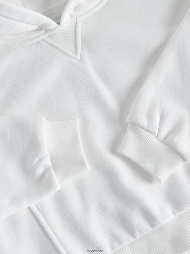 Reserved Girls Hoodie P6H08T1929 Apparel Cream