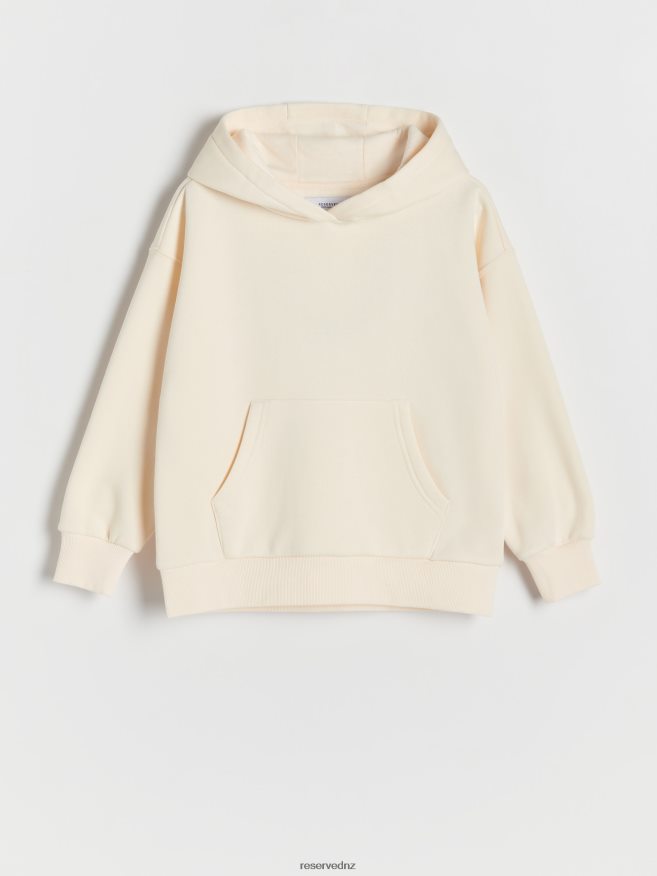 Reserved Girls Hoodie P6H08T1941 Apparel Wheat