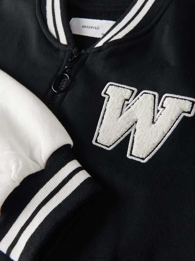 Reserved Girls Jogging Top P6H08T1746 Apparel Black