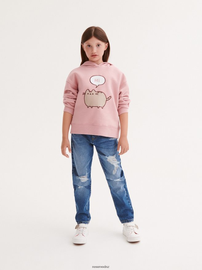 Reserved Girls Jogging Top P6H08T1781 Apparel Dusty Rose