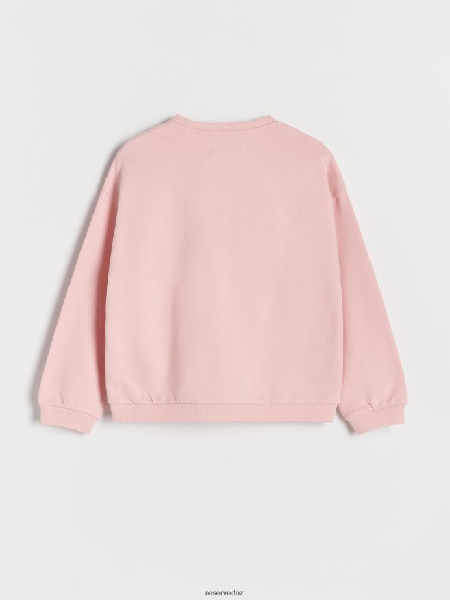 Reserved Girls L.O.L. Surprise Cotton Sweatshirt P6H08T1739 Apparel Pastel Pink