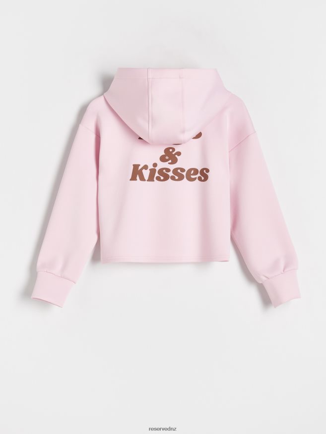 Reserved Girls Pusheen Hoodie P6H08T1728 Apparel Pink