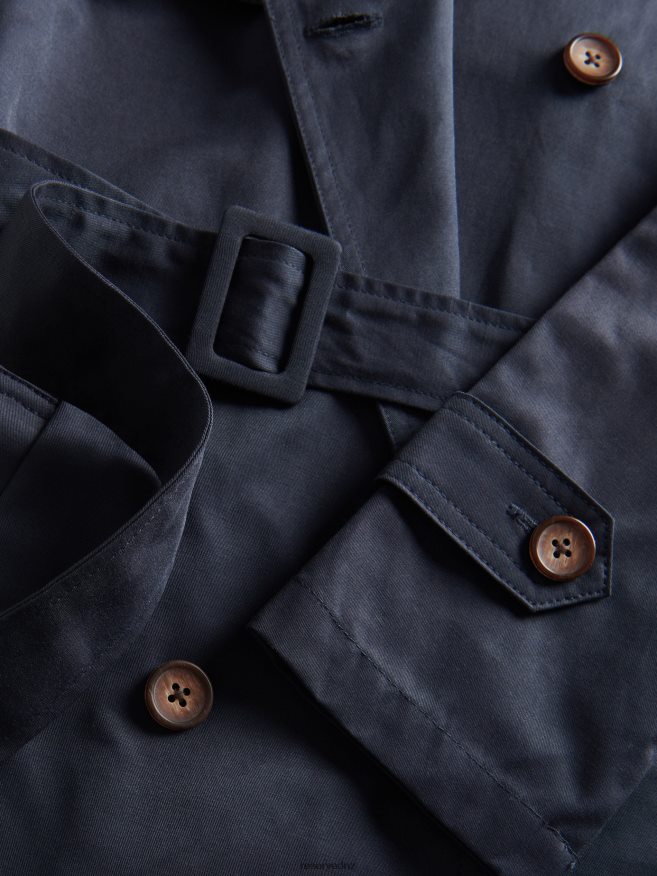 Reserved Girls Classic Trench Coat P6H08T1722 Apparel Navy