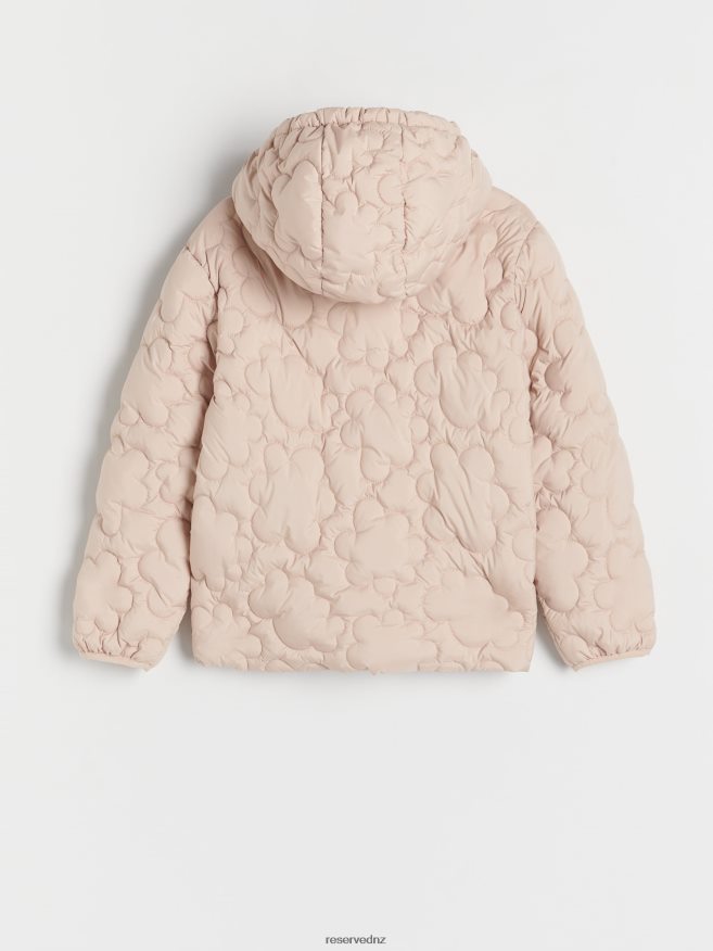 Reserved Girls Outer Jacket P6H08T1740 Apparel Beige