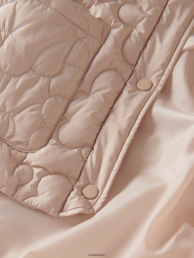 Reserved Girls Outer Jacket P6H08T1740 Apparel Beige