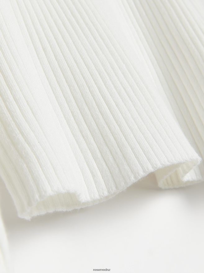 Reserved Girls Striped Sweater P6H08T1701 Apparel Cream