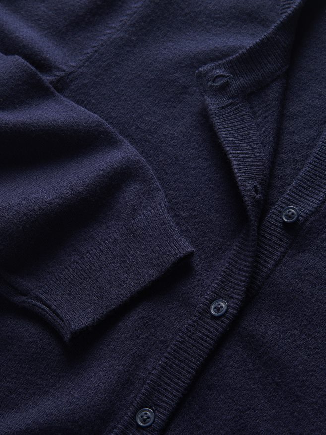 Reserved Girls Viscose Blend Cardigan P6H08T1784 Apparel Navy