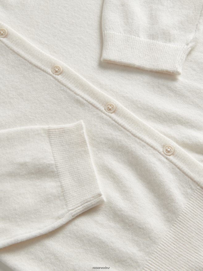 Reserved Girls Viscose Blend Cardigan P6H08T1924 Apparel Cream