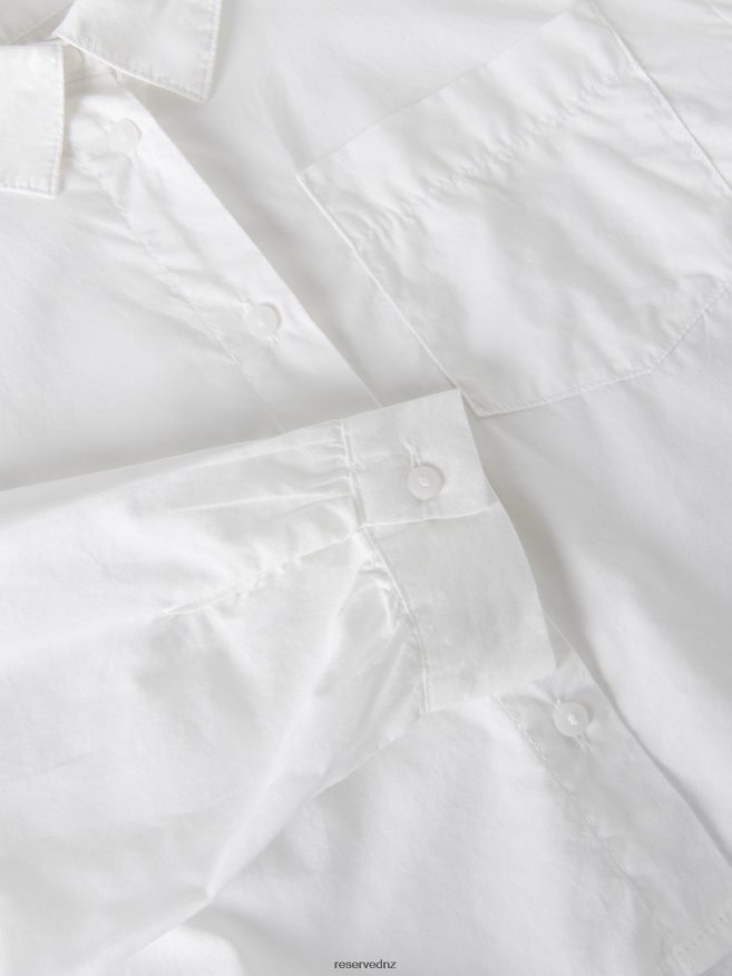 Reserved Girls Shirt P6H08T1893 Apparel White