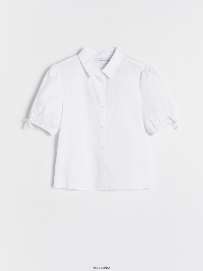 Reserved Girls Shirt P6H08T1895 Apparel White